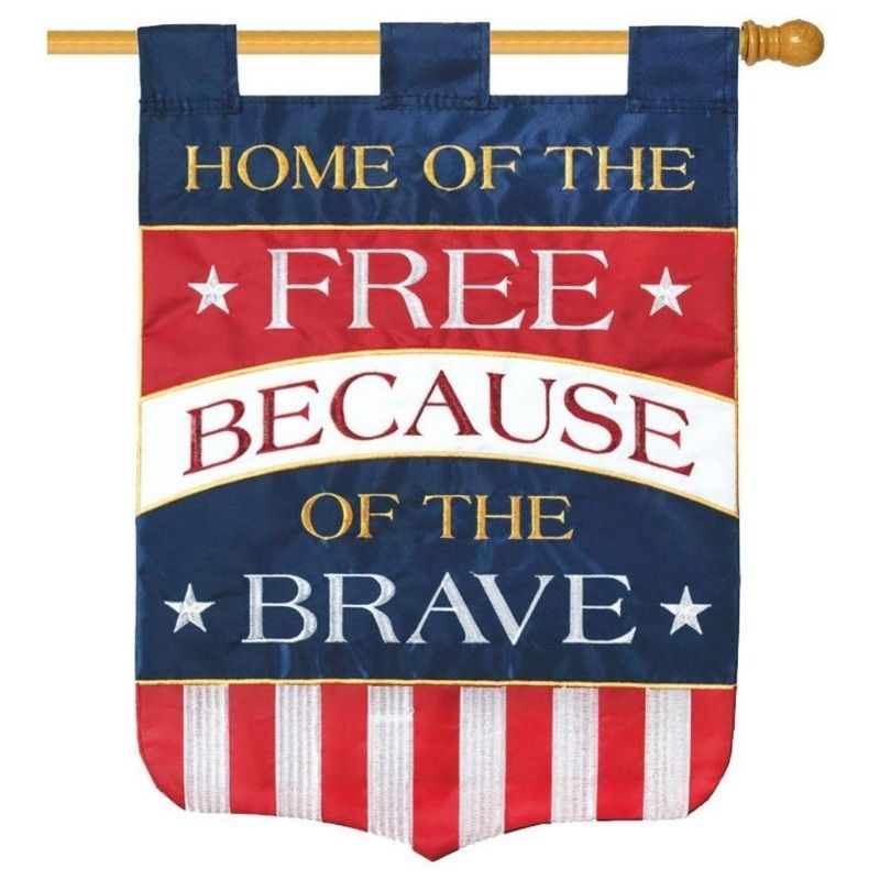 Home of the Free House Flag